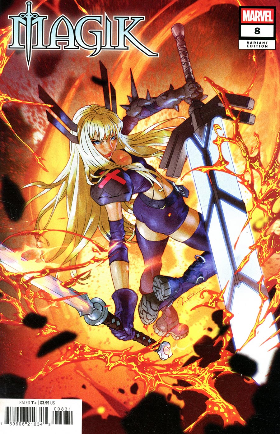 Magik Vol 2 #8 Cover C Variant Gerald Parel Cover
