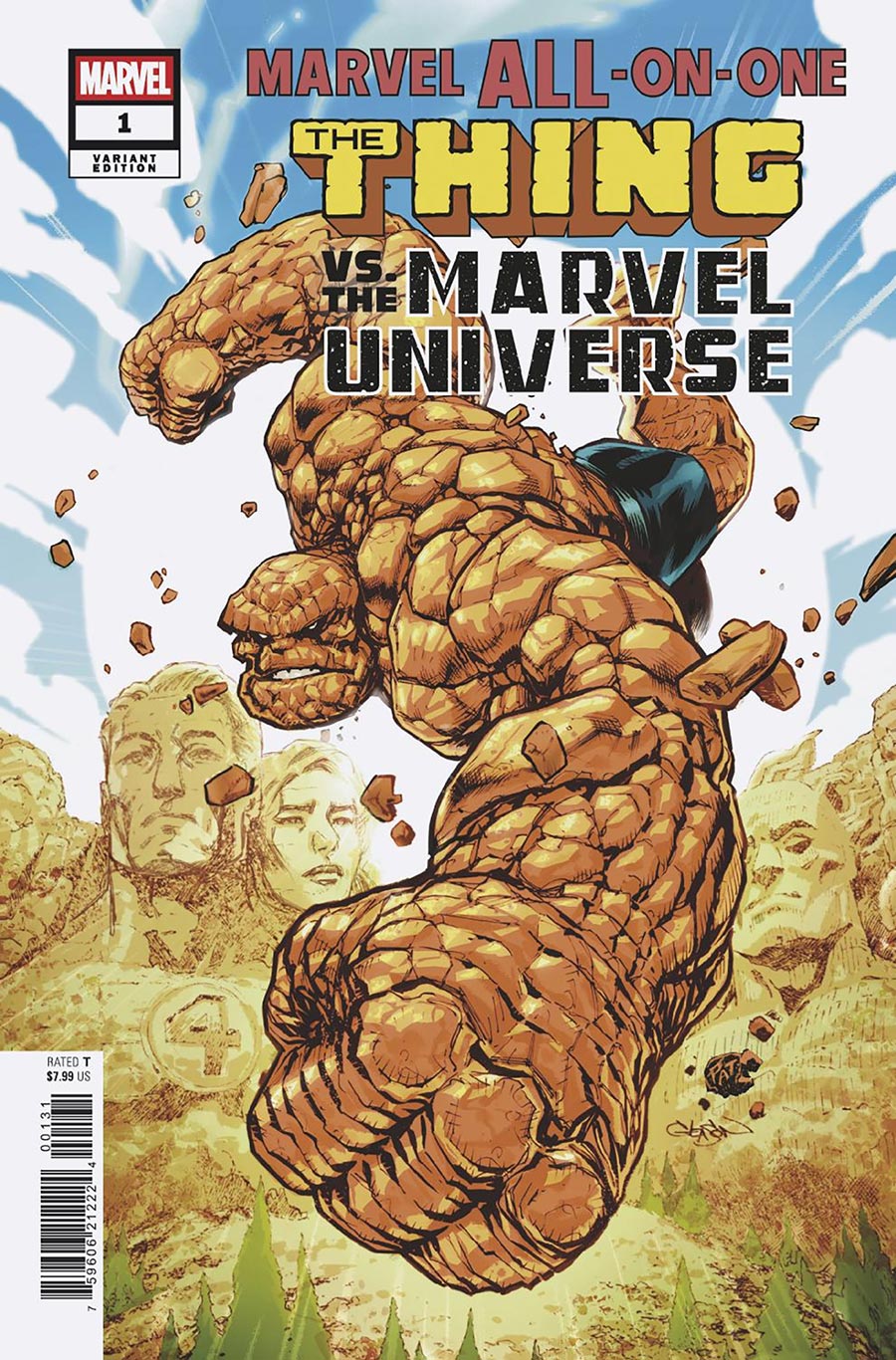 Marvel All-On-One The Thing vs The Marvel Universe #1 (One Shot) Cover C Variant Patrick Gleason Cover