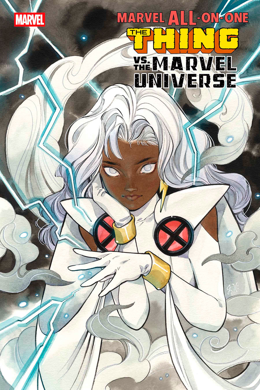 Marvel All-On-One The Thing vs The Marvel Universe #1 (One Shot) Cover D Variant Peach Momoko Cover