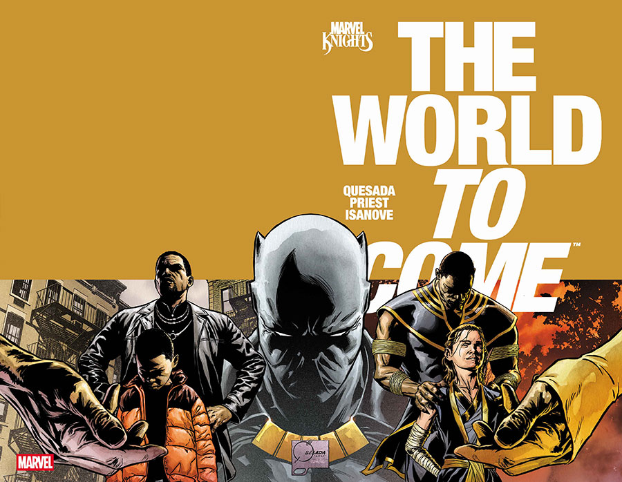 Marvel Knights The World To Come #3 Cover A Regular Joe Quesada Wraparound Cover