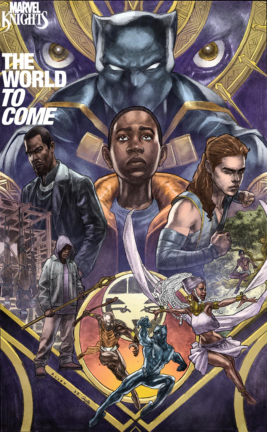 Marvel Knights The World To Come #3 Cover C Variant Chris Allen Cover