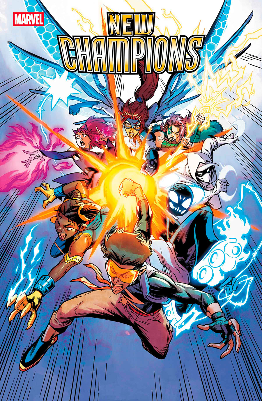 New Champions #8 Cover A Regular Ivan Fiorelli Cover