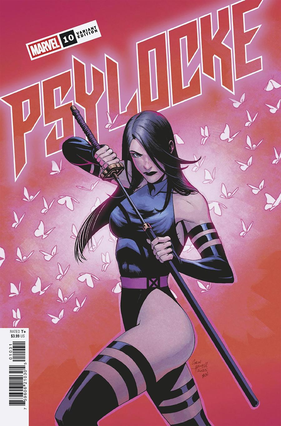 Psylocke Vol 2 #10 Cover C Variant Corin Howell Cover