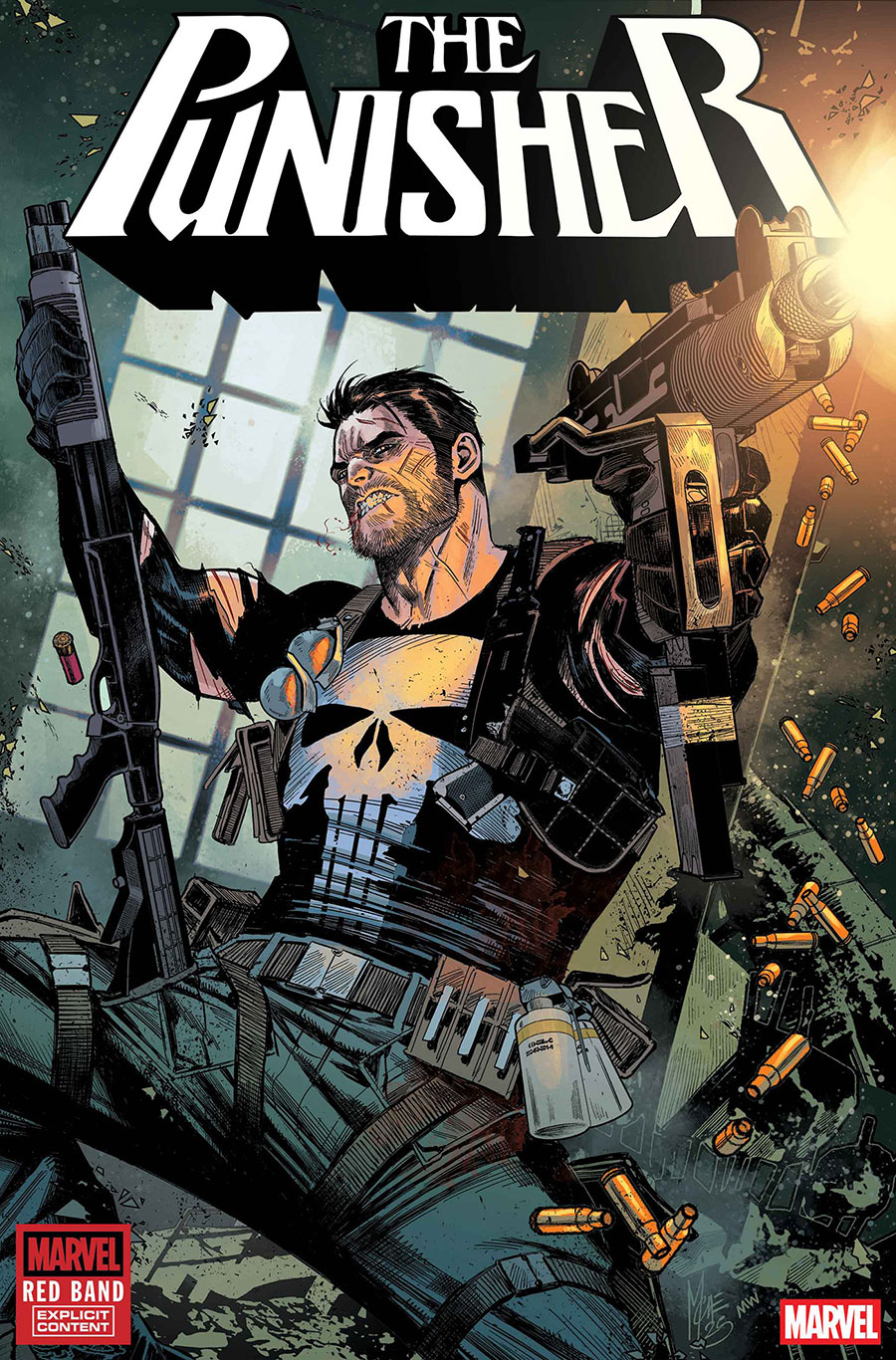 Punisher Red Band #1 Cover A Regular Marco Checchetto Cover With Polybag