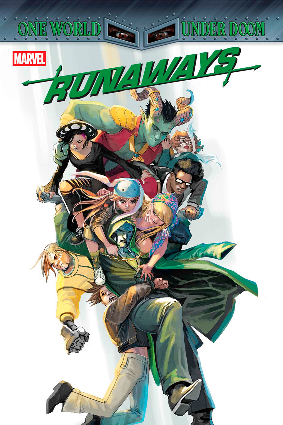 Runaways Vol 6 #3 Cover A Regular Stephanie Hans Cover (One World Under Doom Tie-In)
