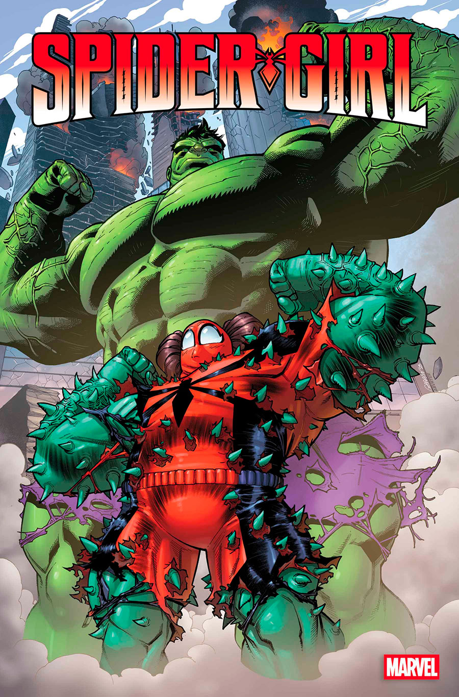 Spider-Girl Vol 3 #3 Cover B Variant Javier Garron Spider-Girl Funhouse Mirror Cover