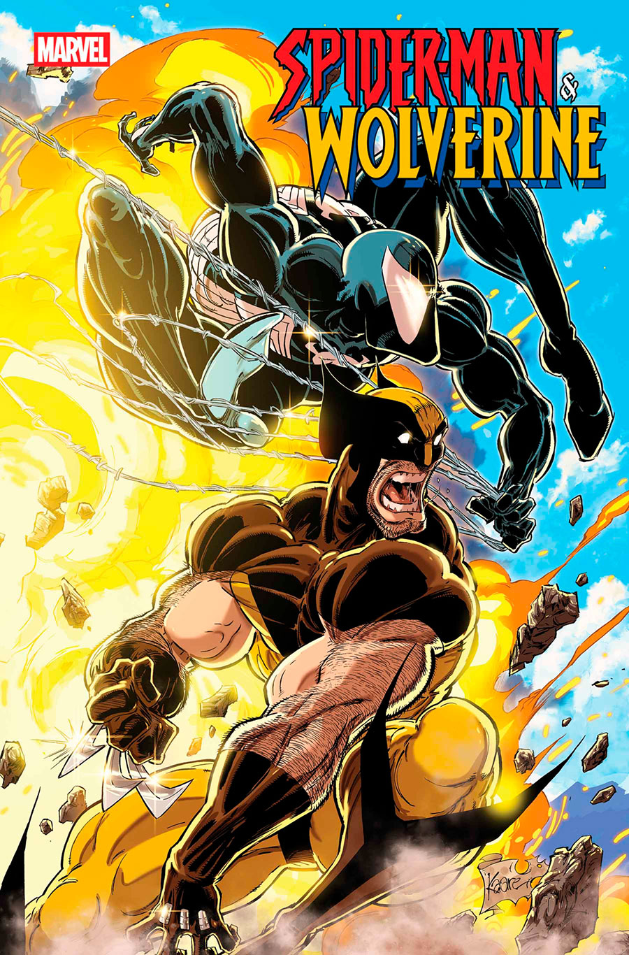 Spider-Man & Wolverine #4 Cover A Regular Kaare Andrews Cover