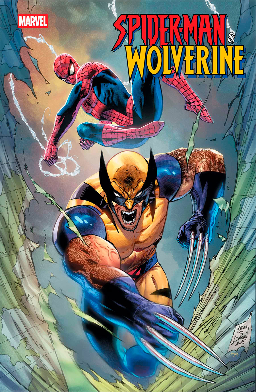 Spider-Man & Wolverine #4 Cover B Variant Tony Daniel Cover