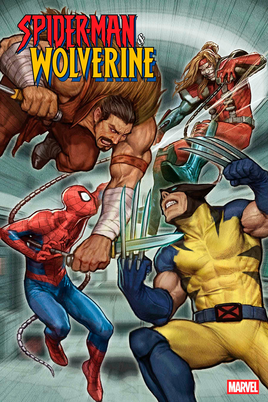 Spider-Man & Wolverine #4 Cover C Variant Stonehouse Cover