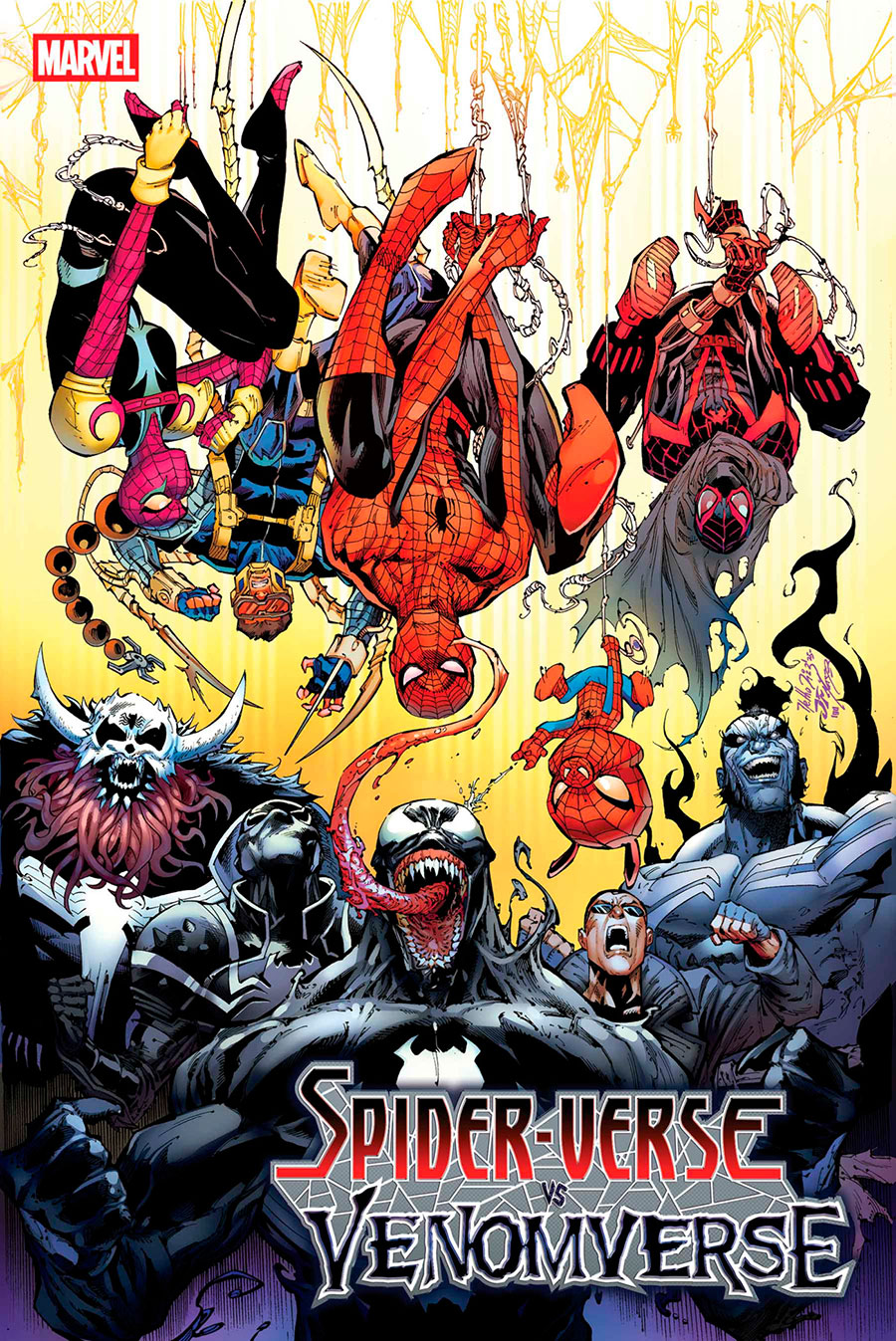 Spider-Verse vs Venomverse #4 Cover B Variant Netho Diaz Cover