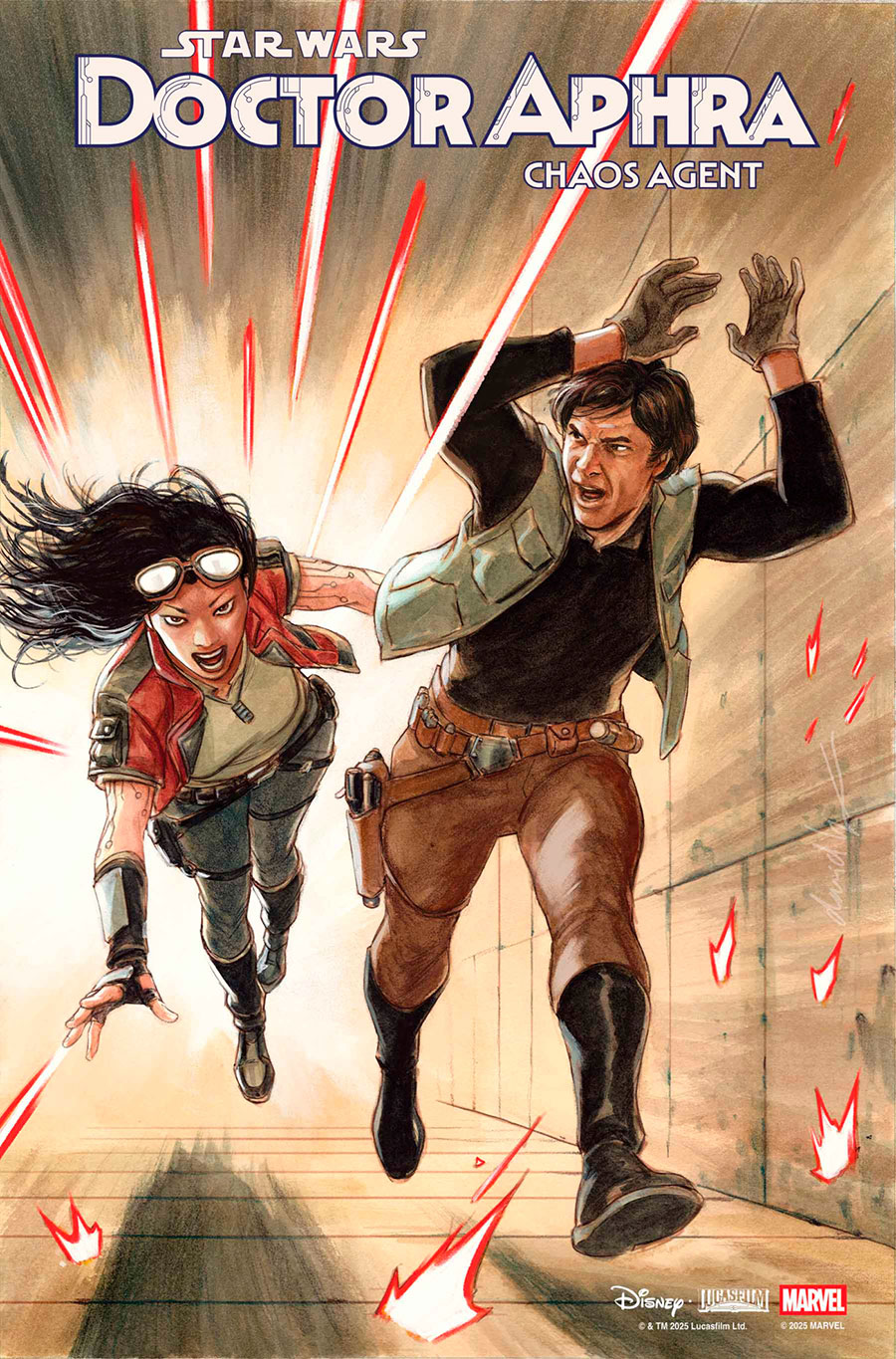 Star Wars Doctor Aphra Chaos Agent #3 Cover C Variant David Lopez Cover
