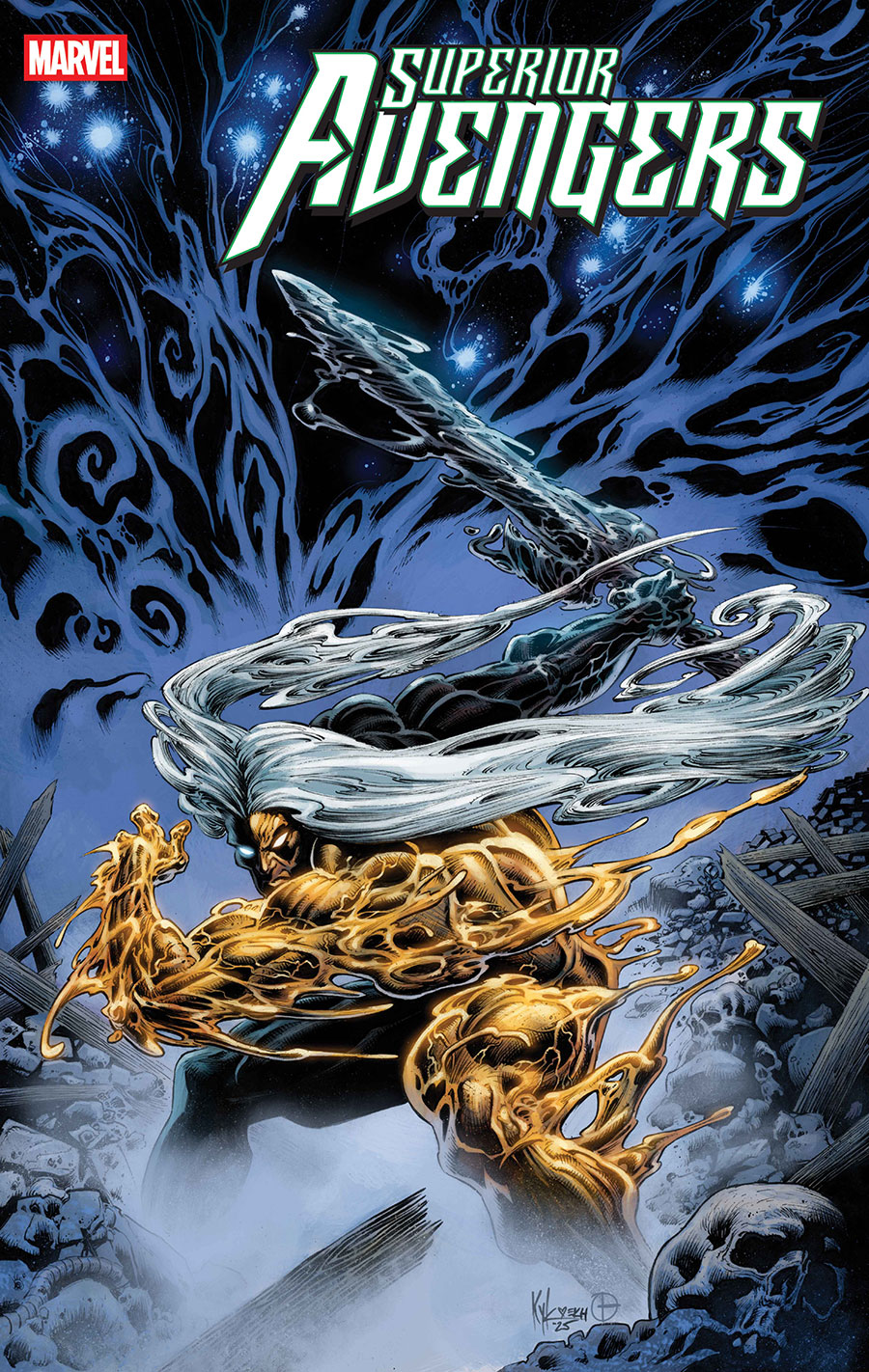 Superior Avengers #5 Cover B Variant Kyle Hotz Cover (One World Under Doom Tie-In)