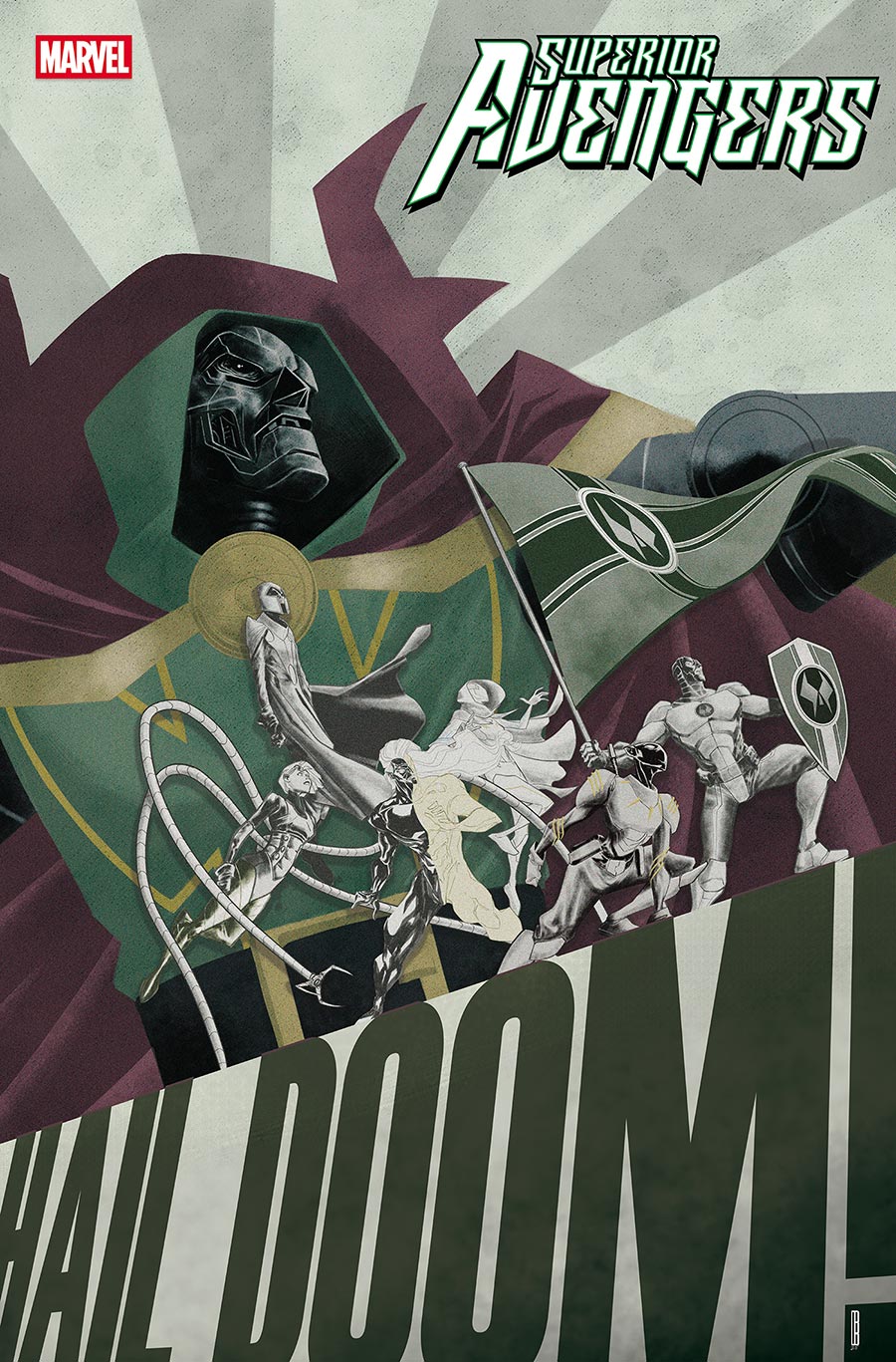 Superior Avengers #5 Cover C Variant David Baldeon Cover (One World Under Doom Tie-In)