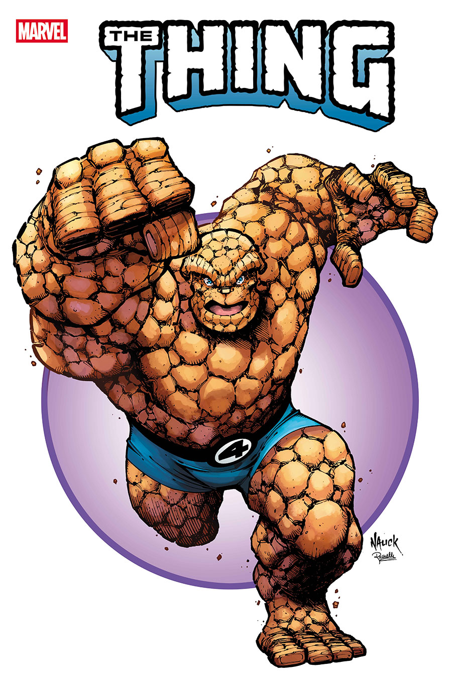 Thing Vol 4 #4 Cover B Variant Todd Nauck Iconic Cover