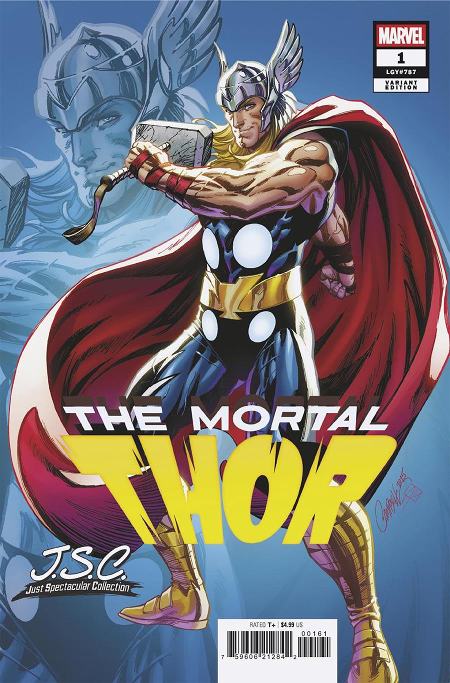 Thor Vol 7 #1 Cover B Variant J Scott Campbell Just Spectacular Collection Cover