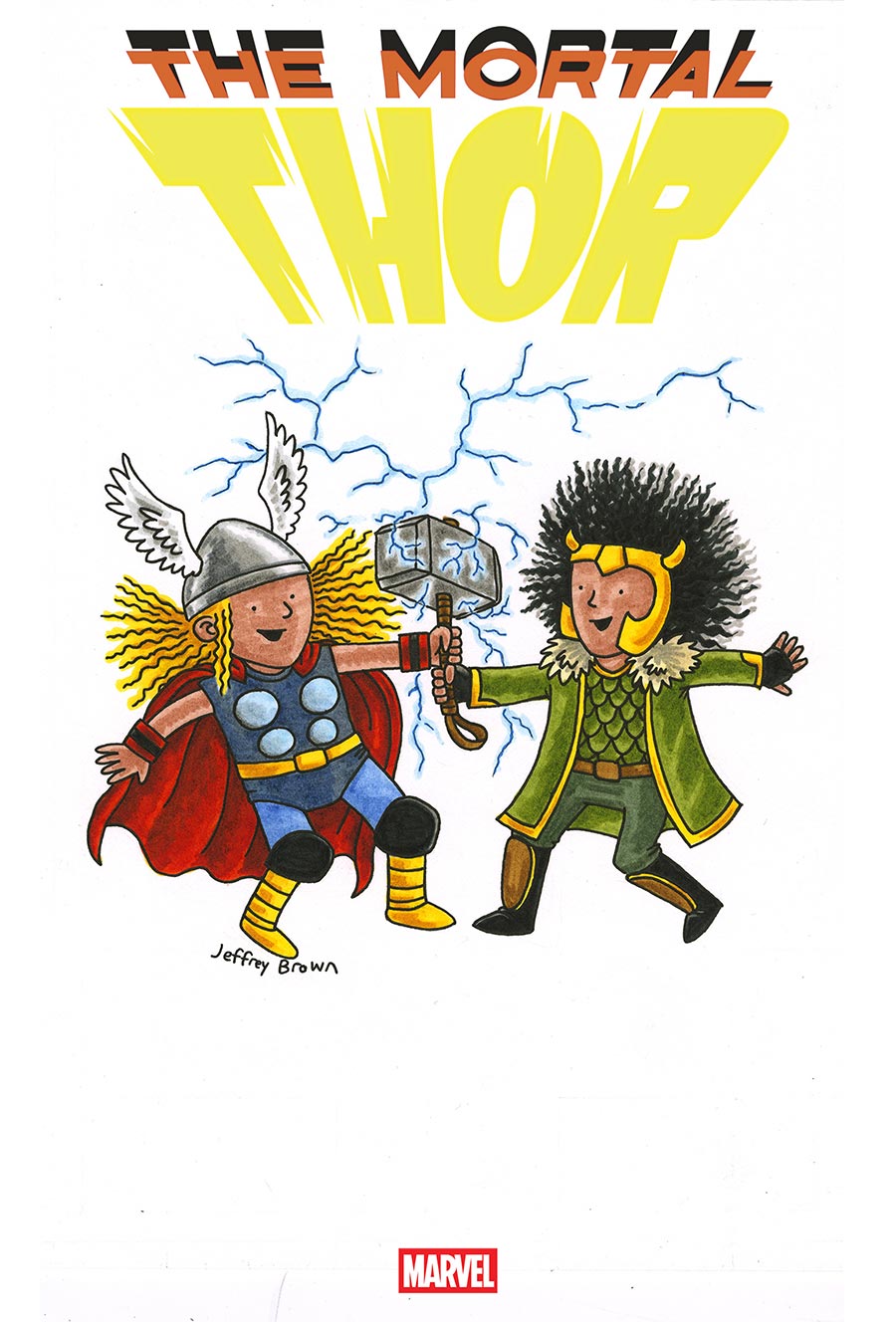 Thor Vol 7 #1 Cover E Variant Jeffrey Brown Cover