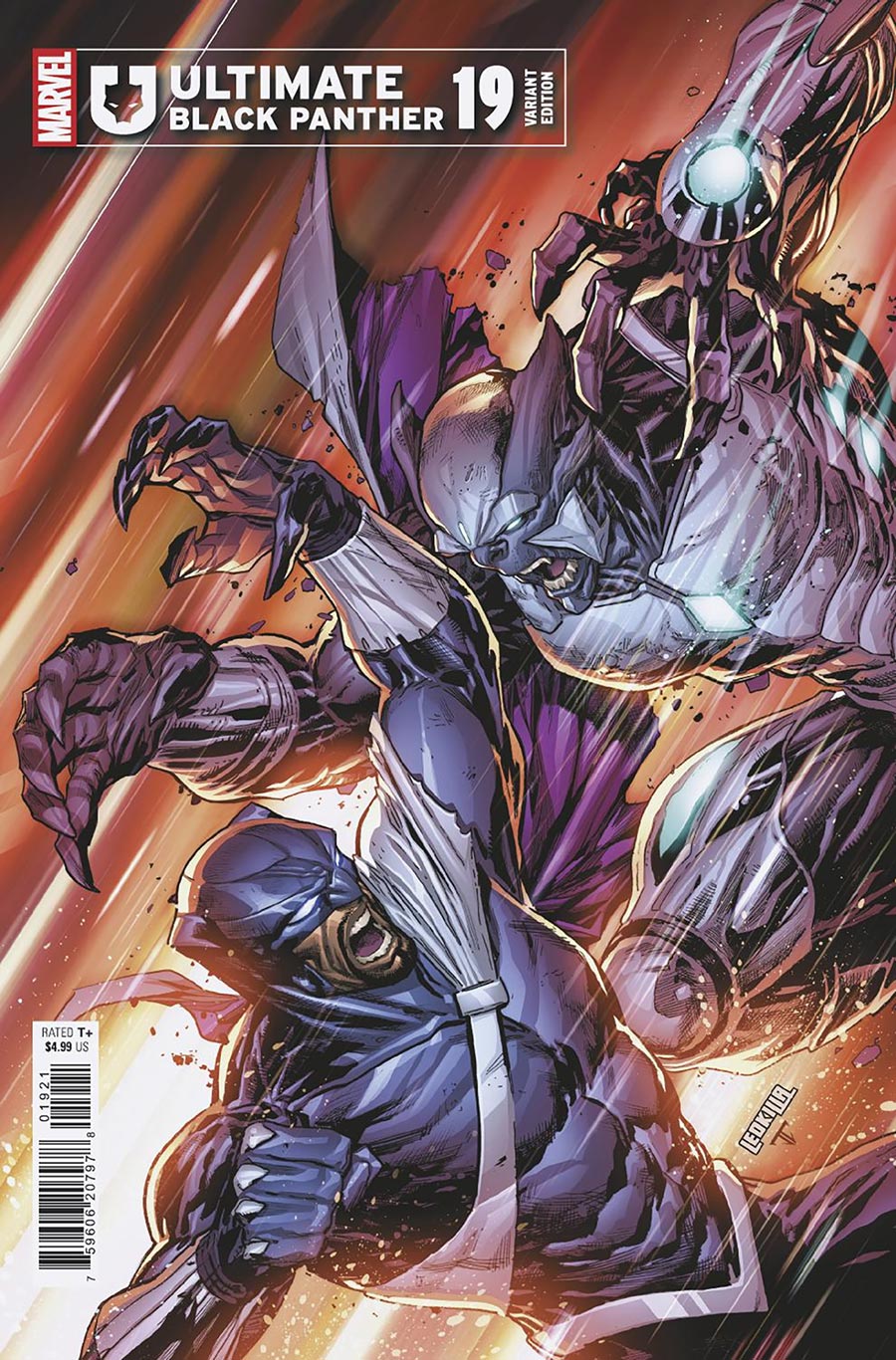 Ultimate Black Panther #19 Cover B Variant Ken Lashley Cover