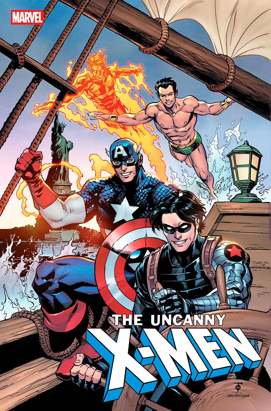 Uncanny X-Men Vol 6 #19 Cover B Variant Marcus To 250th Homage Cover