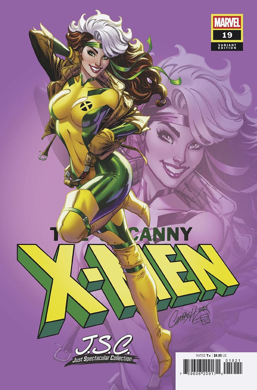Uncanny X-Men Vol 6 #19 Cover C Variant J Scott Campbell Just Spectacular Collection Cover