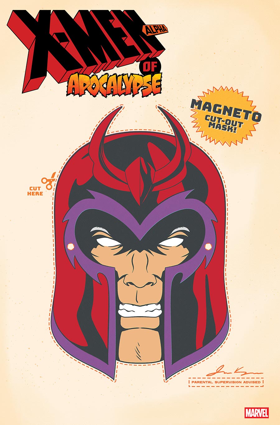 X-Men Of Apocalypse Alpha #1 (One Shot) Cover C Variant Retro Halloween Mask Cover