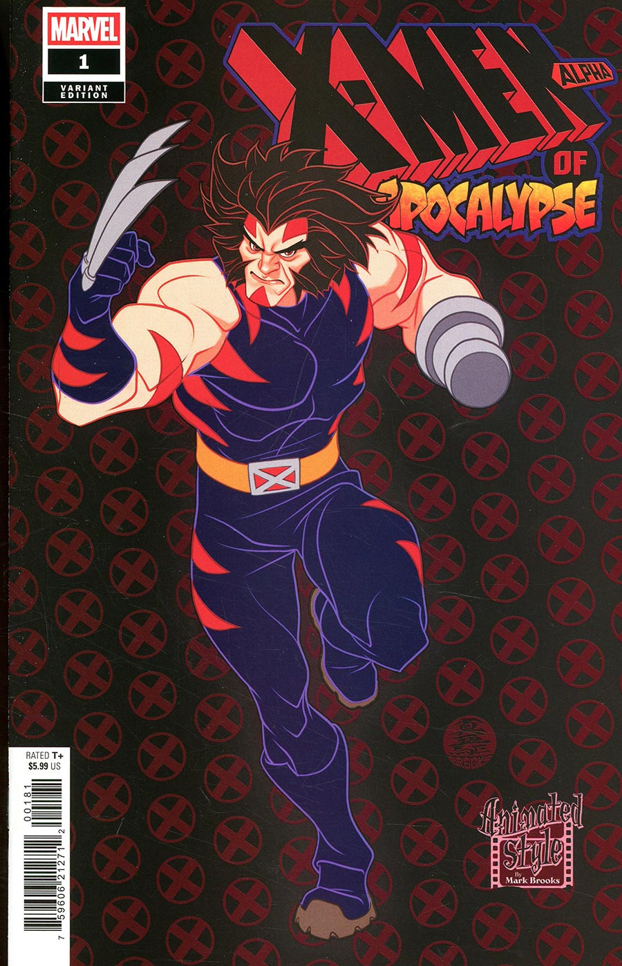 X-Men Of Apocalypse Alpha #1 (One Shot) Cover G Variant Mark Brooks Animated-Style Cover