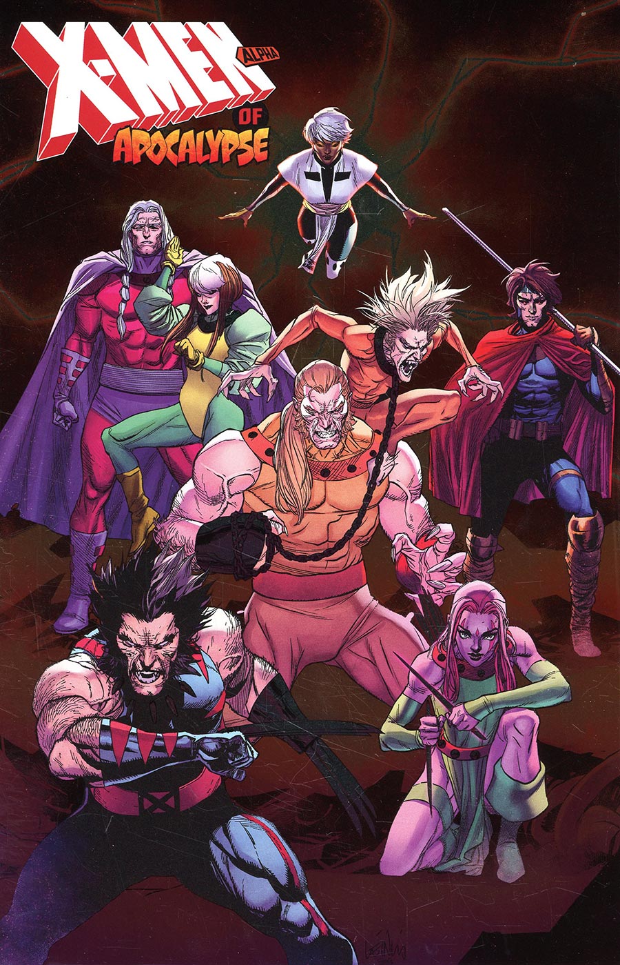 X-Men Of Apocalypse Alpha #1 (One Shot) Cover J Variant Leinil Francis Yu Foil Cover