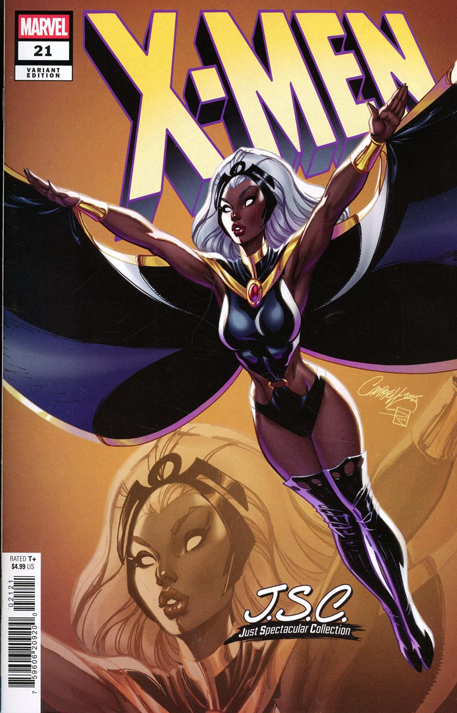X-Men Vol 7 #21 Cover B Variant J Scott Campbell Just Spectacular Collection Cover