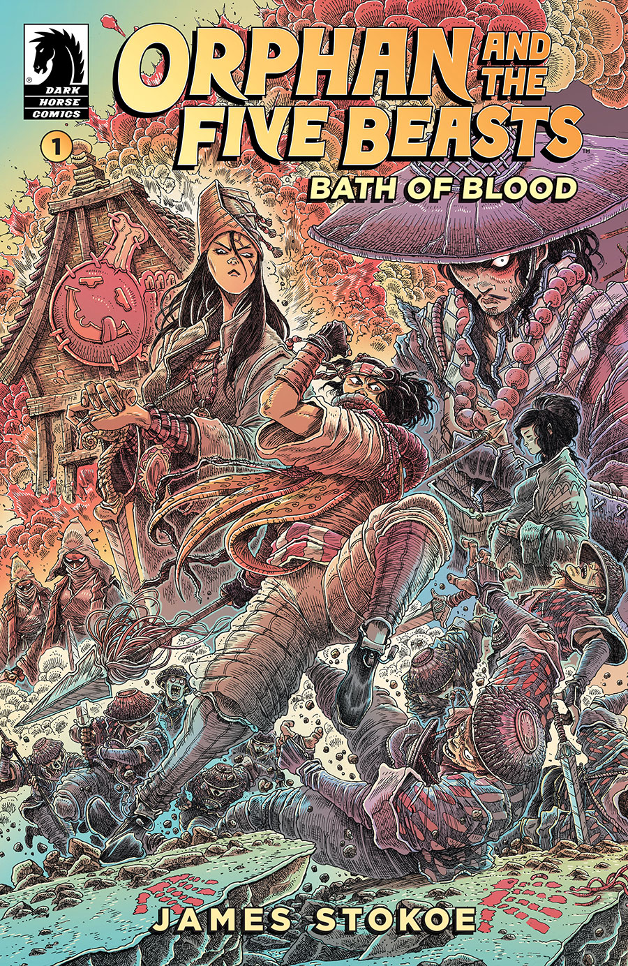 Orphan And The Five Beasts Bath Of Blood #1
