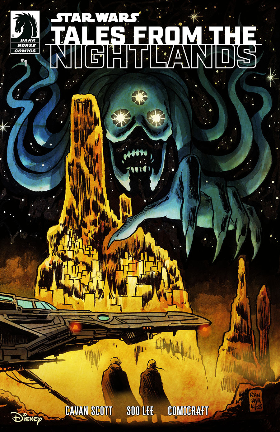 Star Wars Tales From The Nightlands #1 Cover A Regular Francesco Francavilla Cover