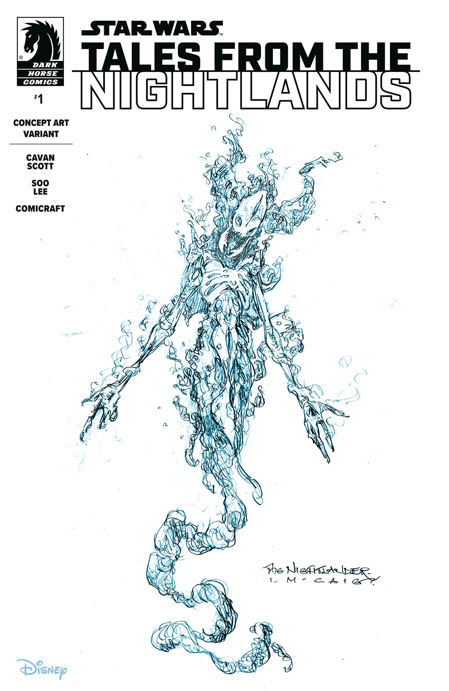 Star Wars Tales From The Nightlands #1 Cover B Variant Ian McCaig Cover