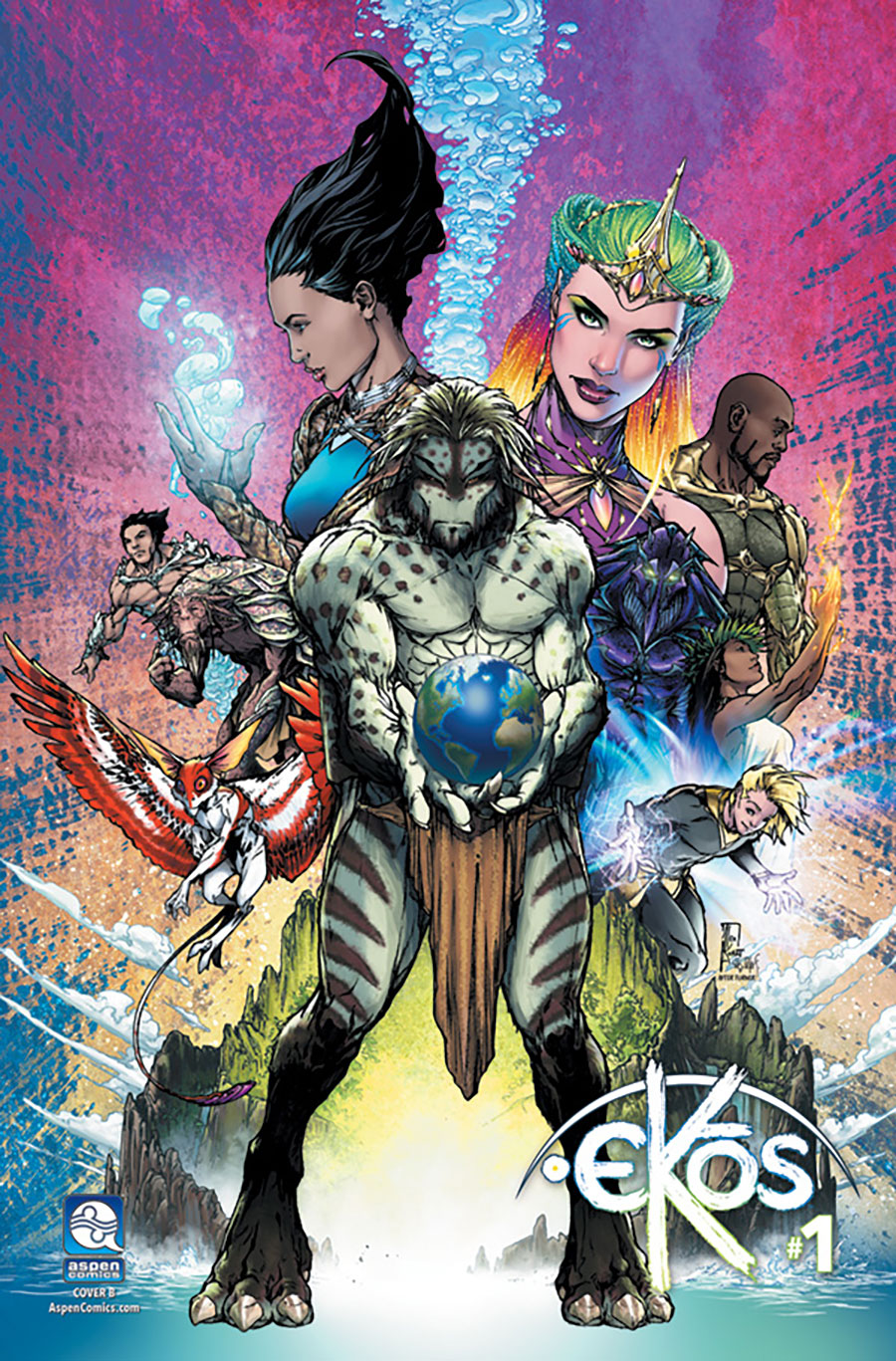 Ekos #1 Cover B Variant Alex Konat Cover