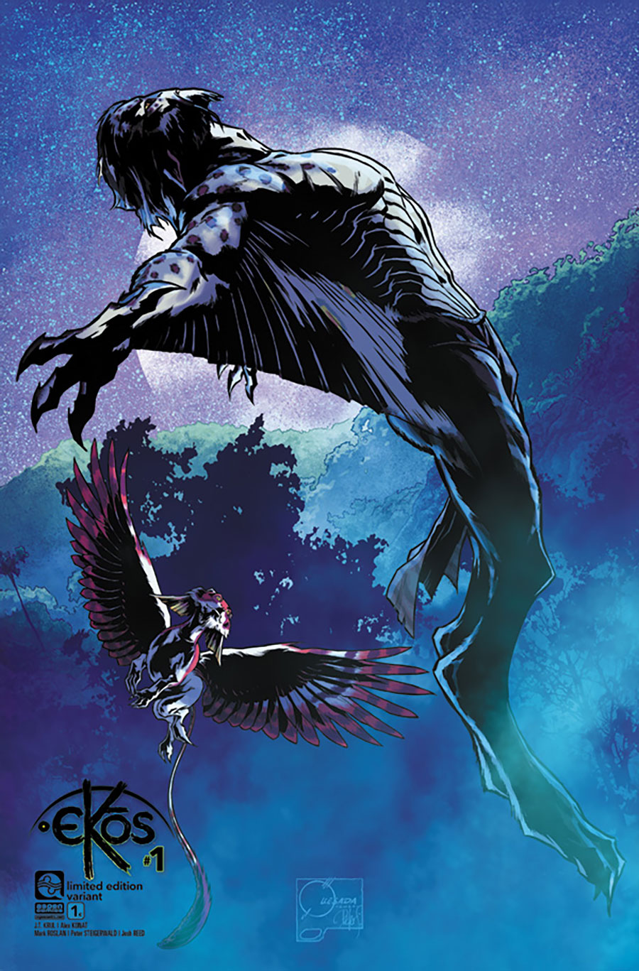 Ekos #1 Cover C Variant Joe Quesada Retailer Exclusive Cover