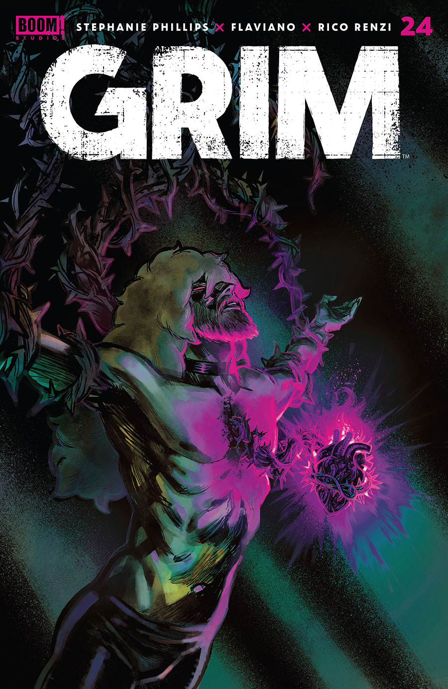 Grim #24 Cover A Regular Flaviano Cover