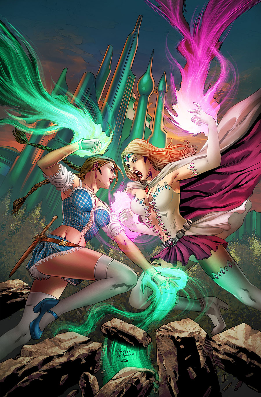 Grimm Fairy Tales Presents Oz The Tablet Of Destinies #1 (One Shot) Cover A Regular Igor Vitorino Cover
