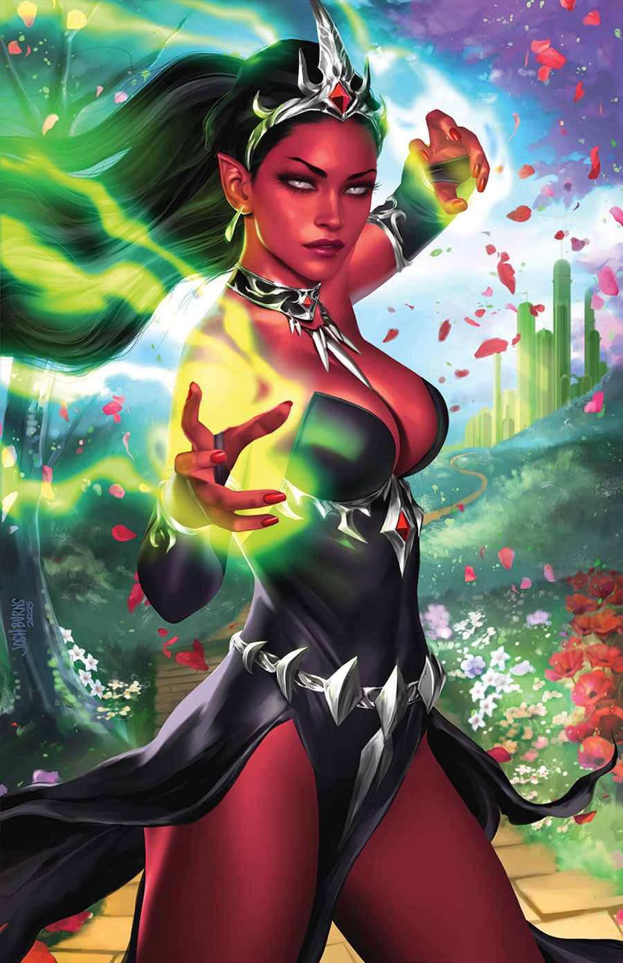 Grimm Fairy Tales Presents Oz The Tablet Of Destinies #1 (One Shot) Cover D Variant Josh Burns Cover