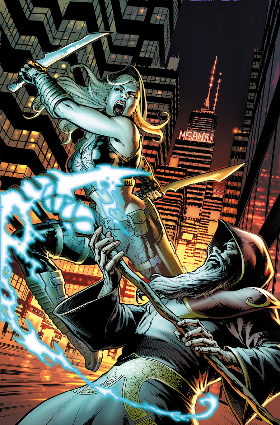 Grimm Fairy Tales Presents Robyn Hood The Infinite War #1 (One Shot) Cover B Variant Marco Santucci Cover