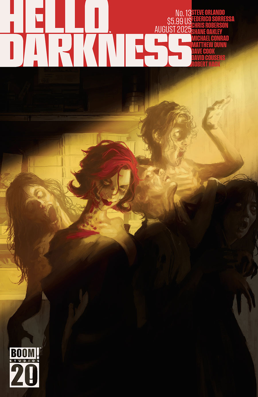 Hello Darkness #13 Cover A Regular Miguel Mercado Cover