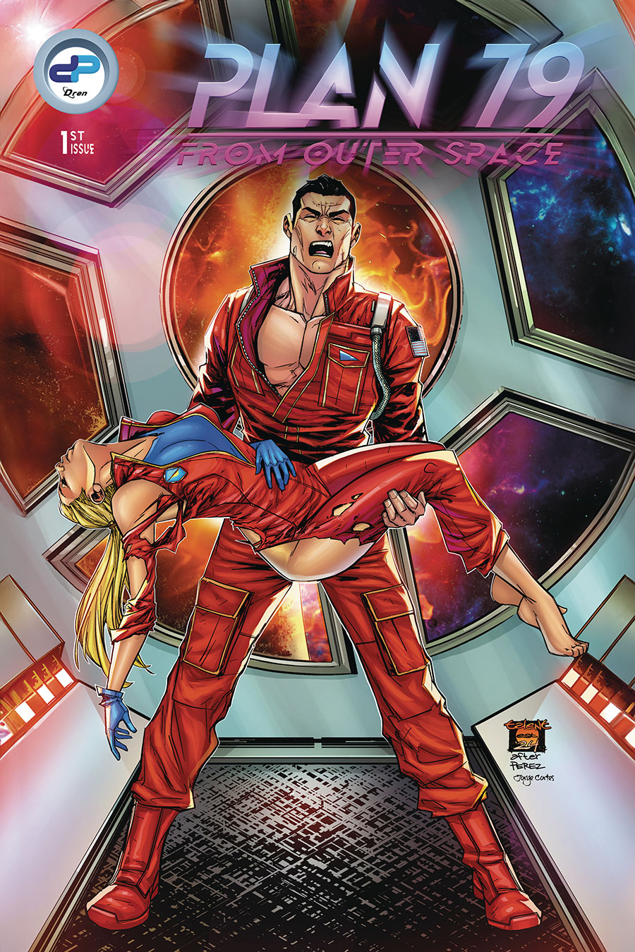 Plan 79 From Outer Space #1 Cover C Variant Caldwell Cover