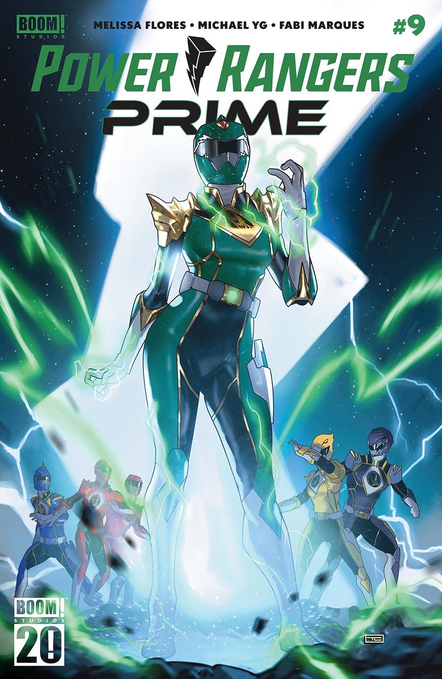Power Rangers Prime #9 Cover A Regular Taurin Clarke Cover