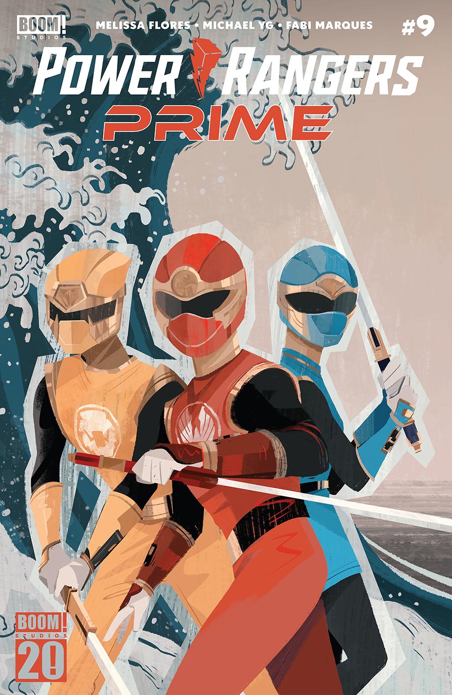 Power Rangers Prime #9 Cover B Variant Crystal Kung Cover