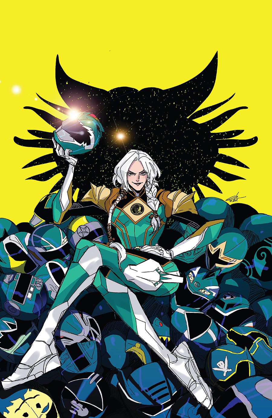 Power Rangers Prime #9 Cover H Variant Eleonora Carlini Reveal Cover