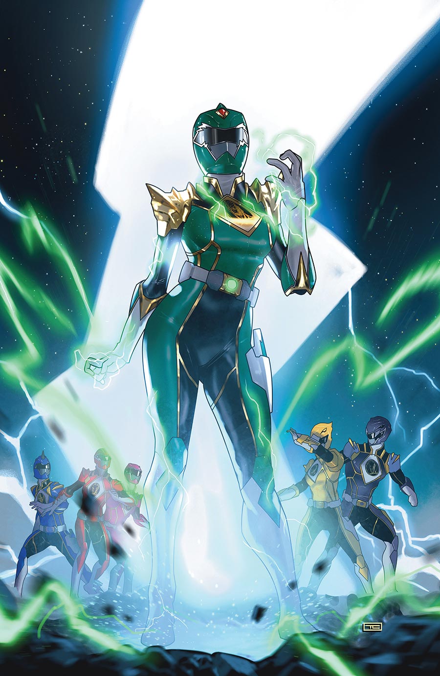 Power Rangers Prime #9 Cover I Variant Taurin Clarke Unlockable Virgin Cover