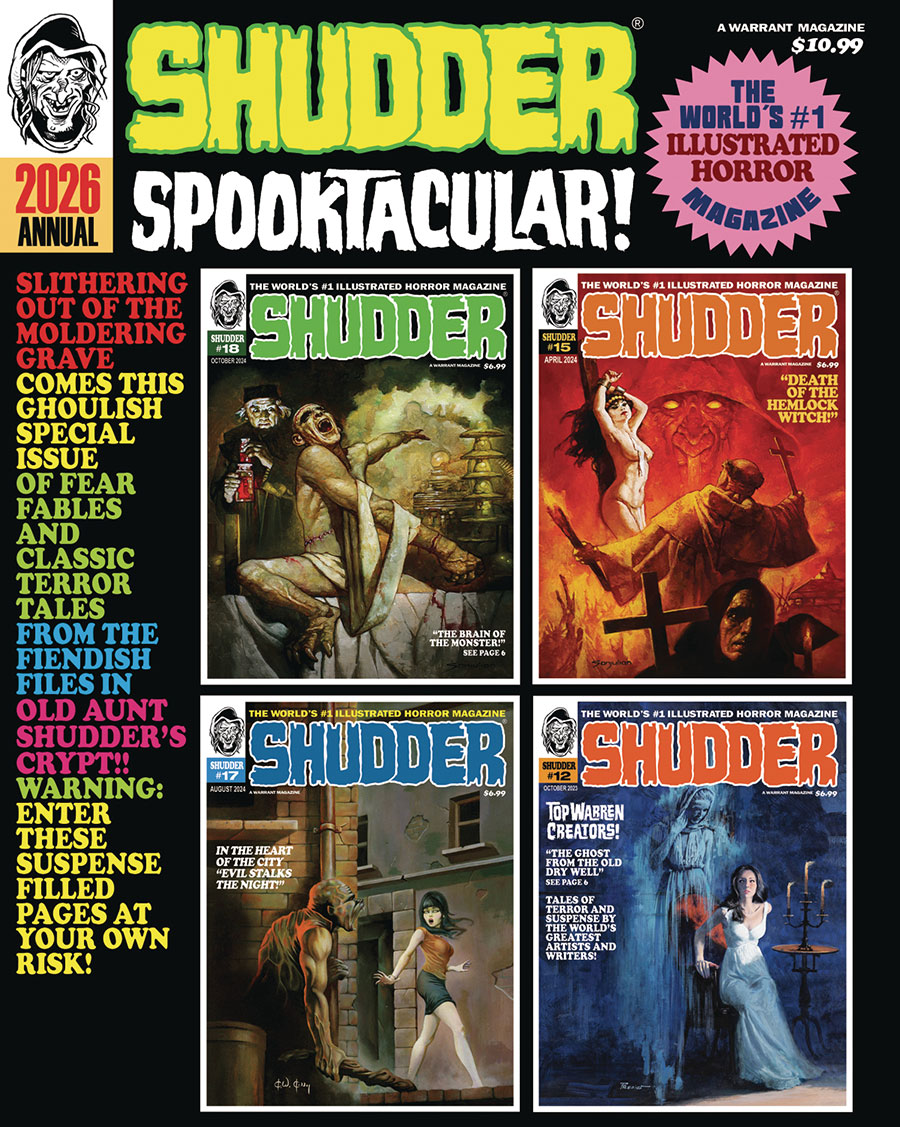 Shudder Magazine 2026 Spooktacular Annual