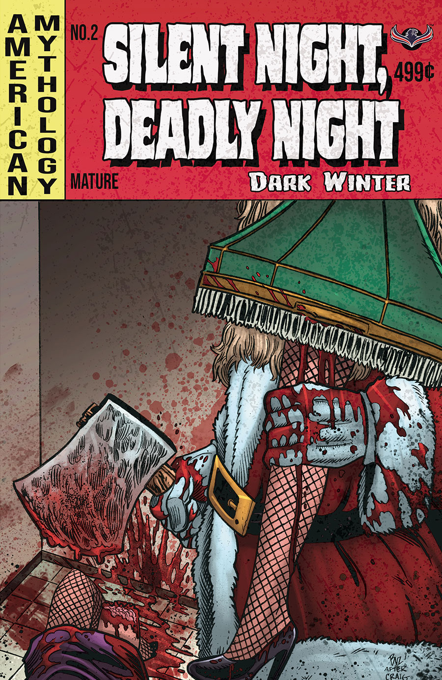Silent Night Deadly Night Dark Winter #2 Cover C Variant Buz Hasson Homage Cover
