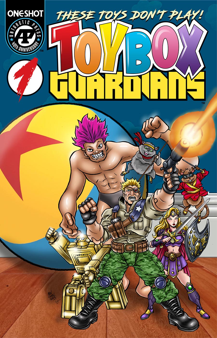 Toybox Guardians #1 (One Shot) Cover A Regular Ben Dunn Cover - RESOLICITED
