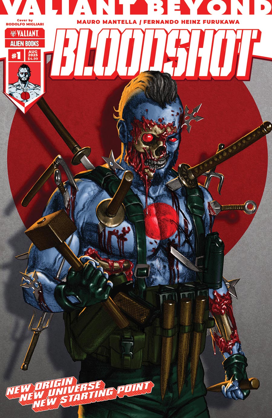 Valiant Beyond Bloodshot #1 Cover A Regular Rodolfo Migliari Cover