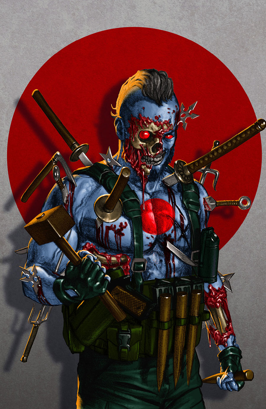 Valiant Beyond Bloodshot #1 Cover E Variant Rodolfo Migliari Virgin Cover
