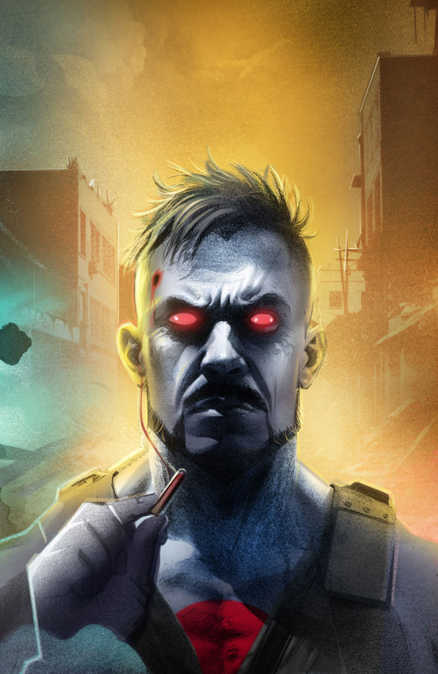 Valiant Beyond Bloodshot #1 Cover G Variant Dennis Calero Connecting Virgin Cover
