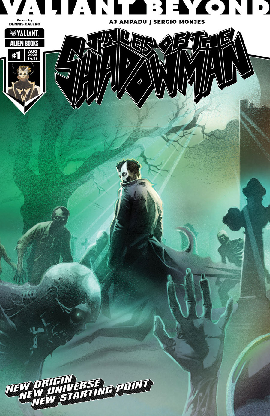 Valiant Beyond Tales Of The Shadowman #1 Cover C Variant Dennis Calero Connecting Cover