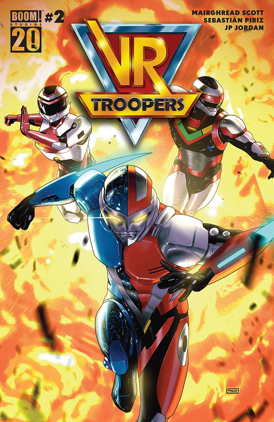 VR Troopers #2 Cover A Regular Taurin Clarke Cover